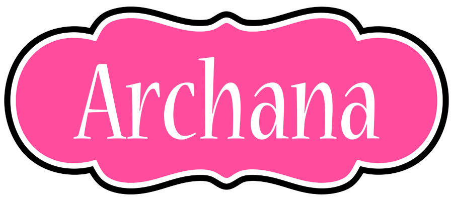 Archana invitation logo
