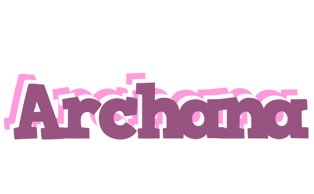 Archana relaxing logo
