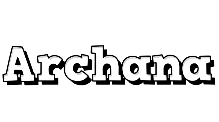 Archana snowing logo