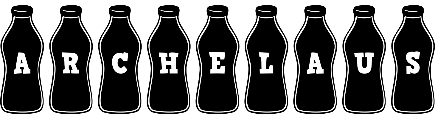 Archelaus bottle logo
