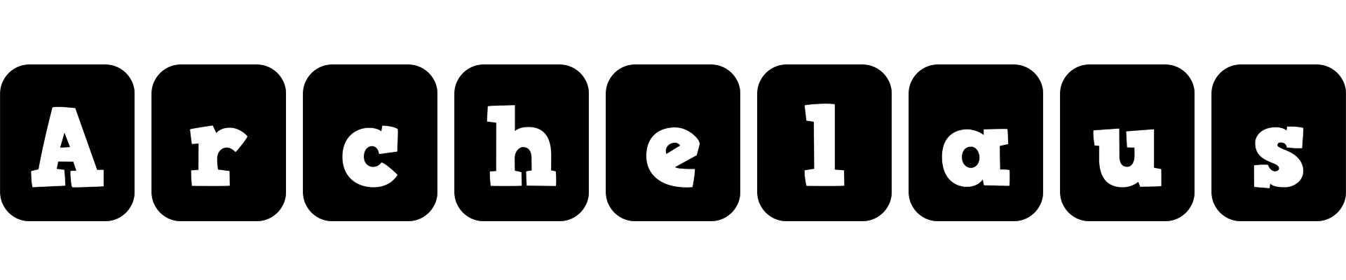 Archelaus box logo