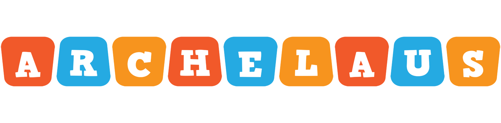 Archelaus comics logo