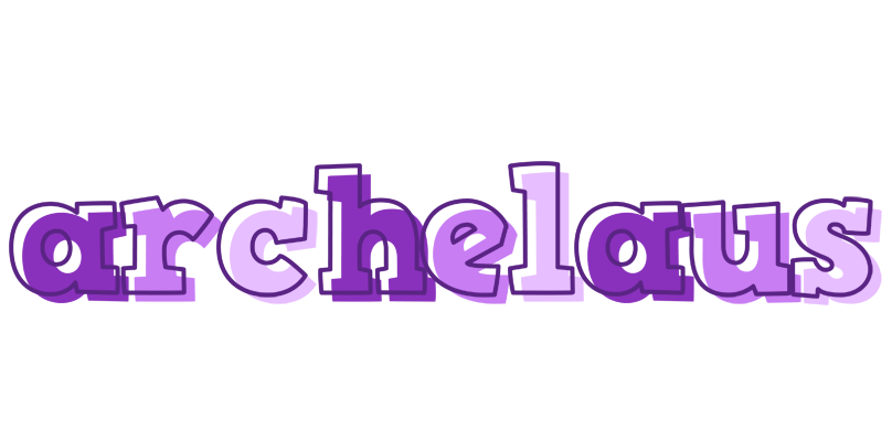 Archelaus sensual logo