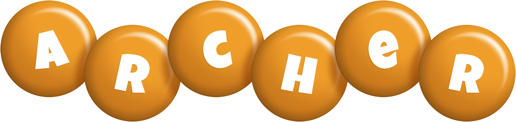 Archer candy-orange logo