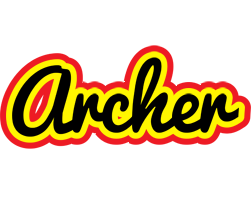 Archer flaming logo