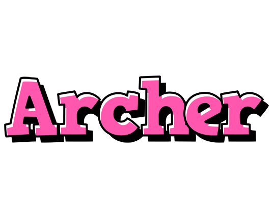 Archer girlish logo