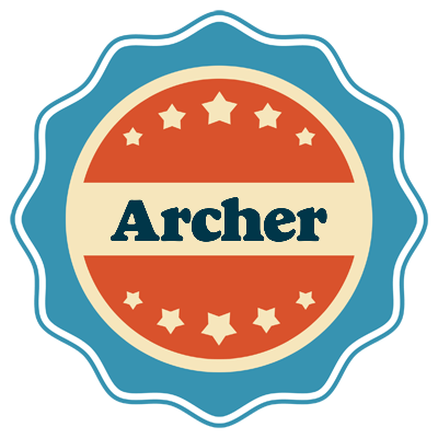 Archer labels logo