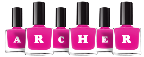 Archer nails logo