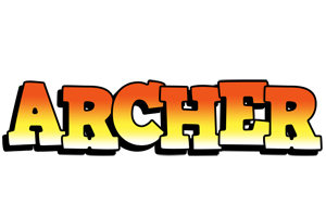 Archer sunset logo