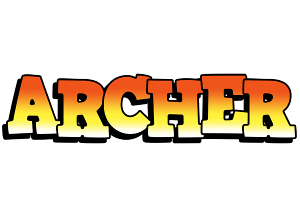 Archer sunset logo