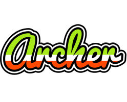 Archer superfun logo