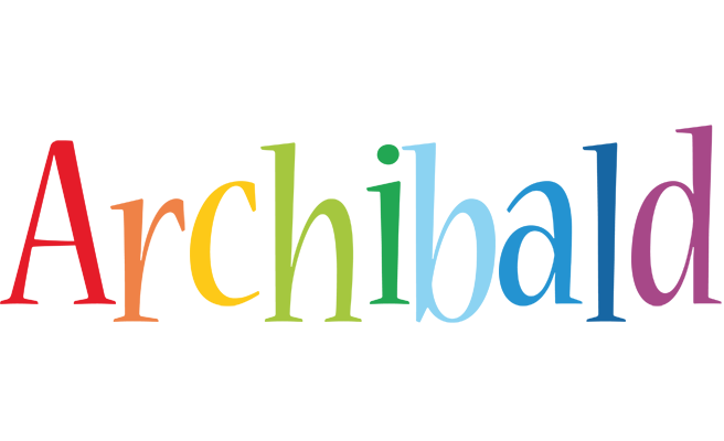 Archibald birthday logo