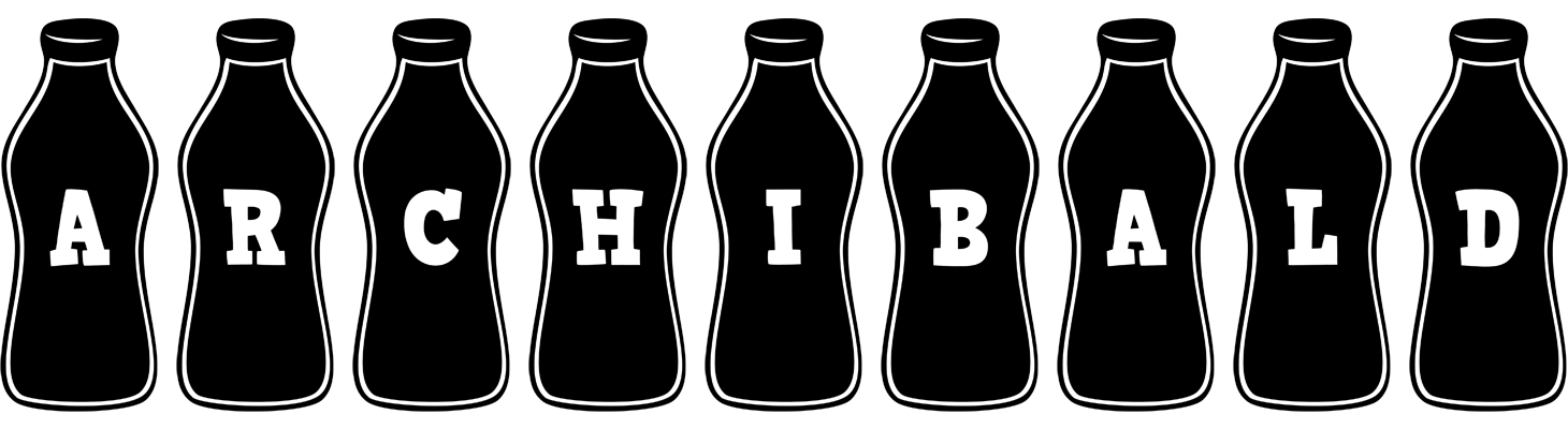Archibald bottle logo