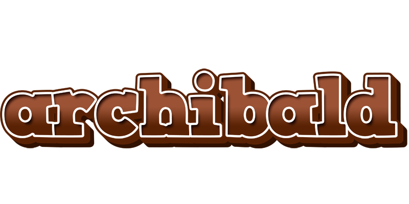 Archibald brownie logo
