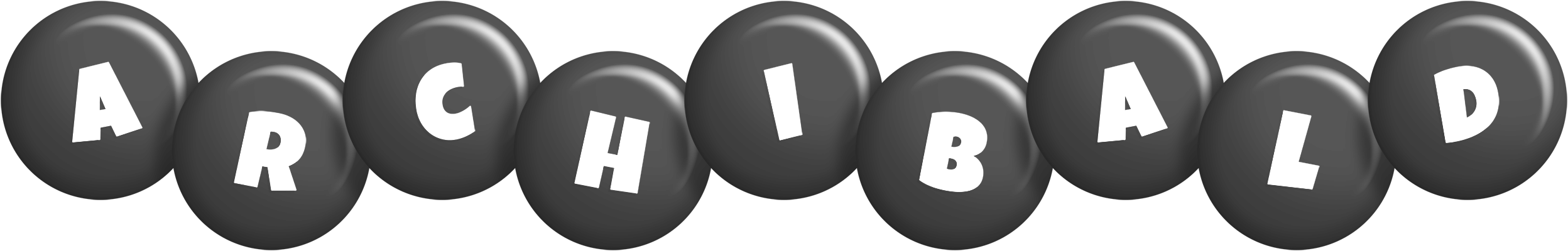 Archibald candy-black logo