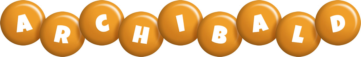 Archibald candy-orange logo