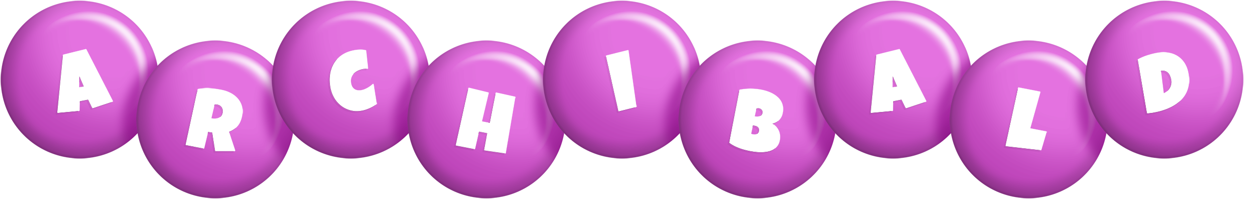 Archibald candy-purple logo