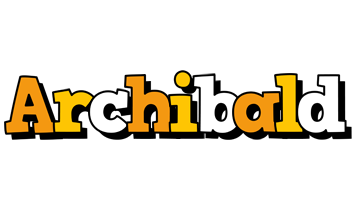 Archibald cartoon logo