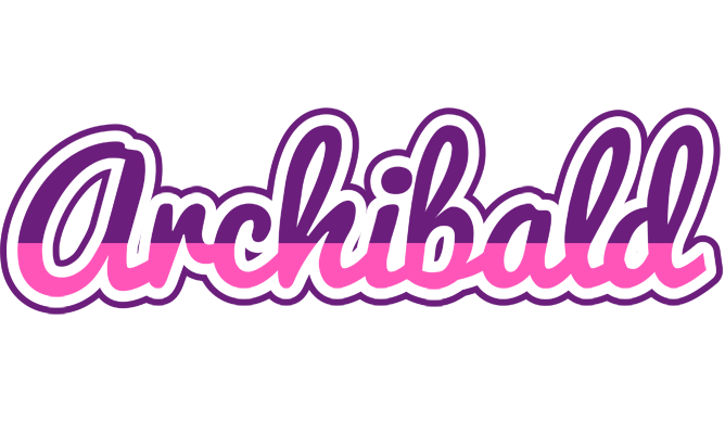Archibald cheerful logo