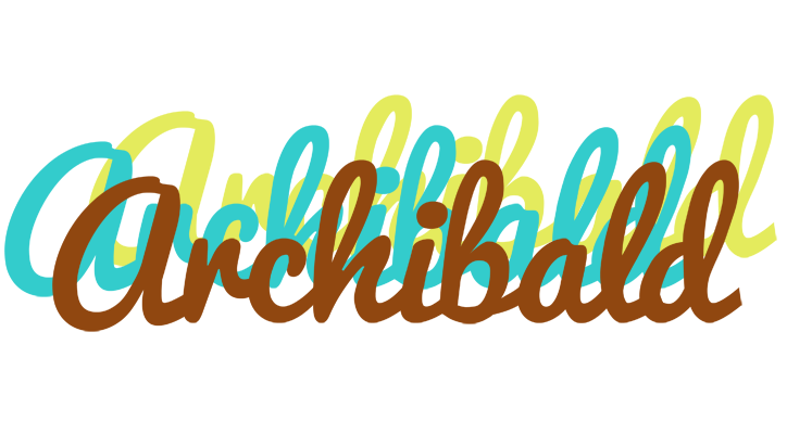 Archibald cupcake logo