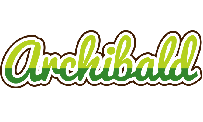 Archibald golfing logo