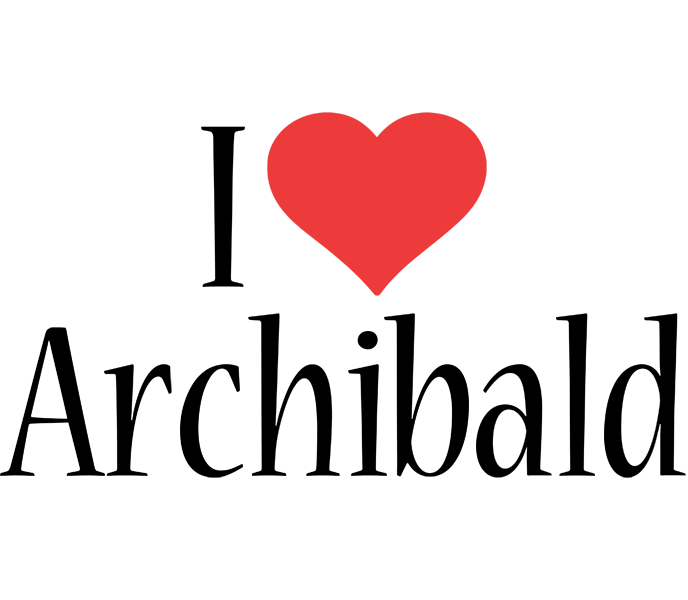 Archibald i-love logo