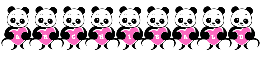 Archibald love-panda logo