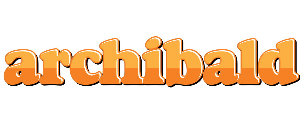 Archibald orange logo