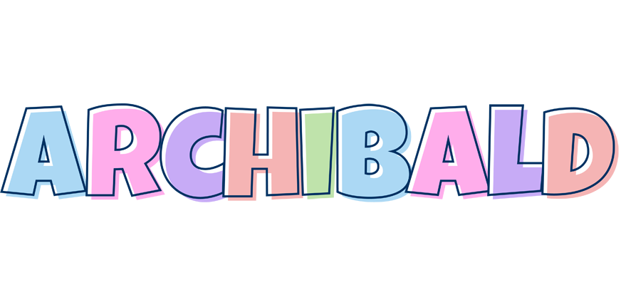 Archibald pastel logo