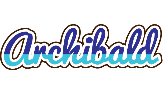 Archibald raining logo