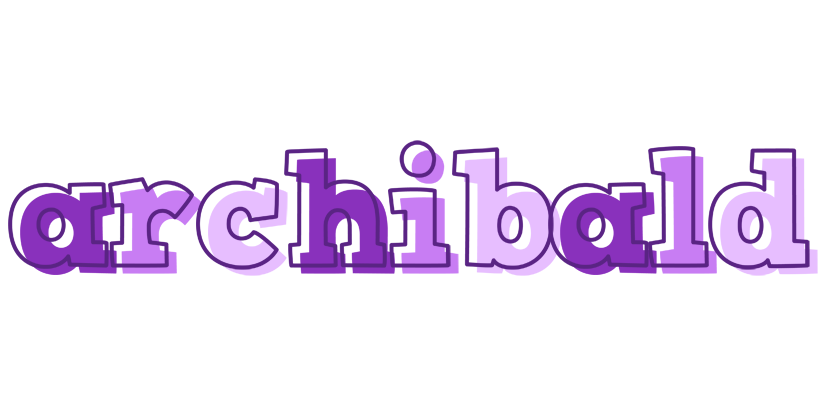Archibald sensual logo