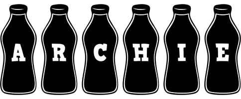 Archie bottle logo