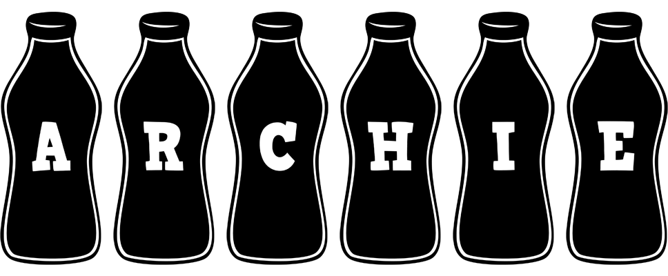 Archie bottle logo