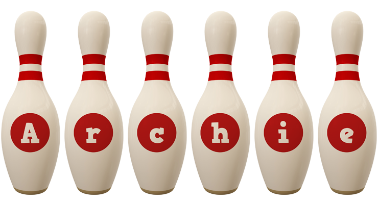 Archie bowling-pin logo