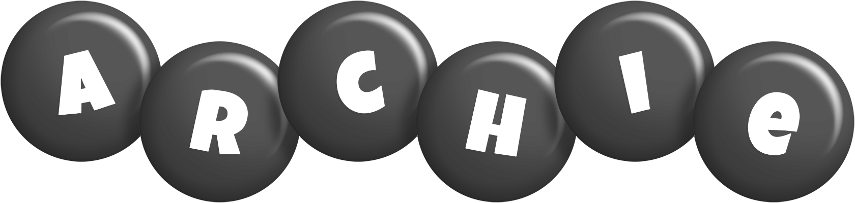 Archie candy-black logo