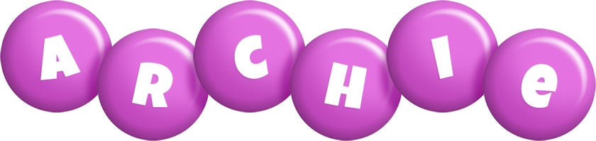 Archie candy-purple logo