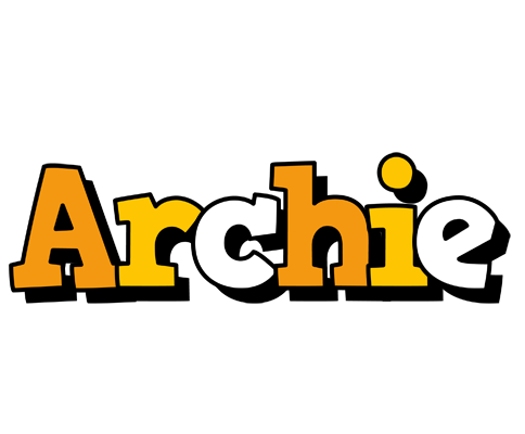 Archie cartoon logo