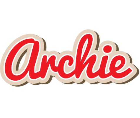 Archie chocolate logo
