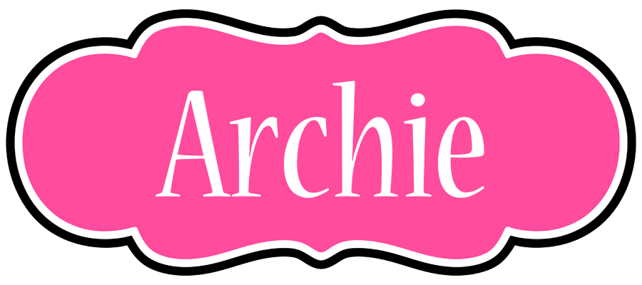 Archie invitation logo