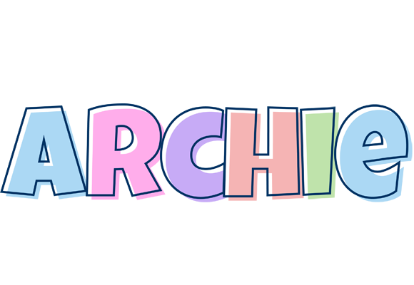 Archie pastel logo