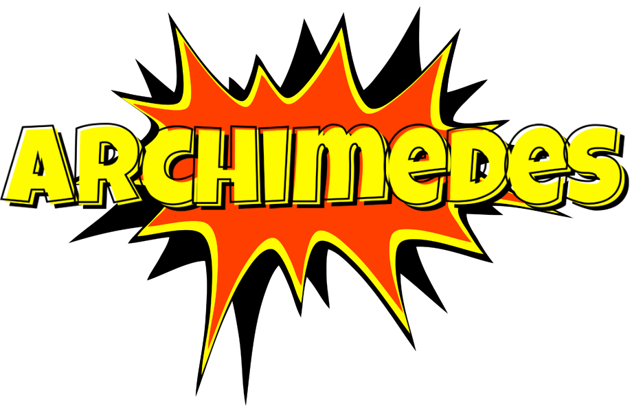 Archimedes bazinga logo