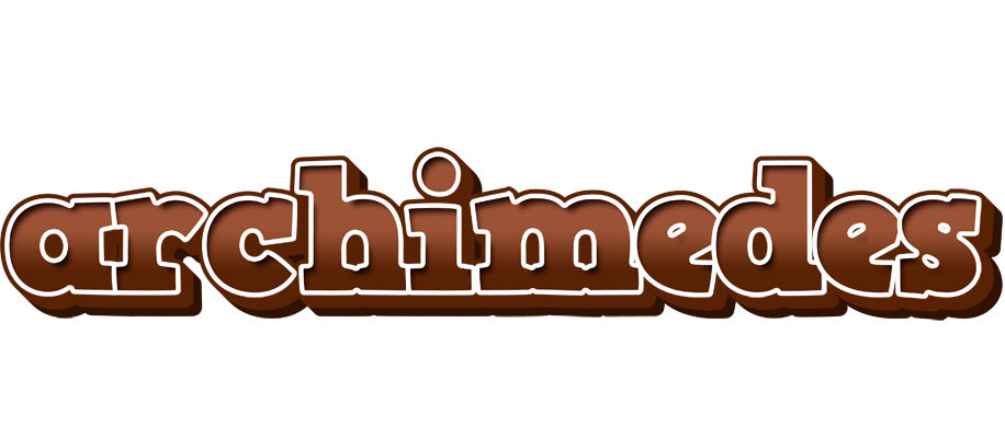 Archimedes brownie logo