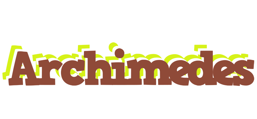 Archimedes caffeebar logo