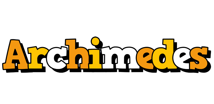 Archimedes cartoon logo
