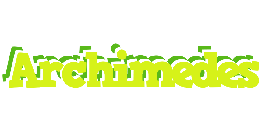 Archimedes citrus logo