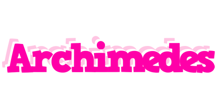 Archimedes dancing logo