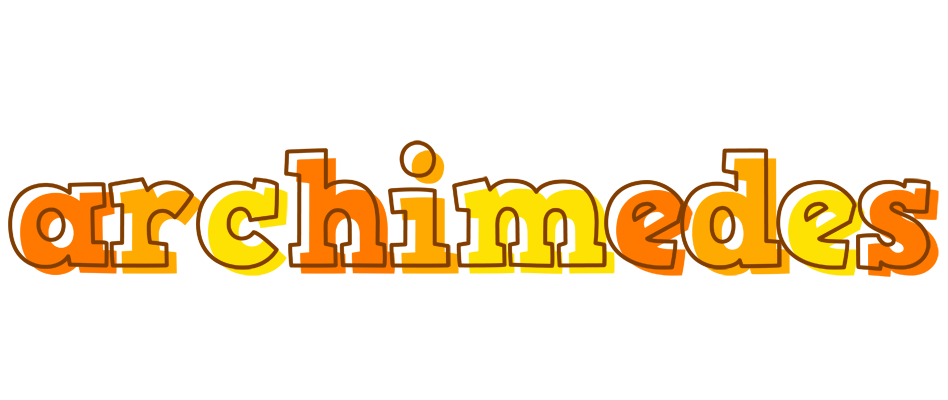 Archimedes desert logo