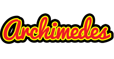 Archimedes fireman logo