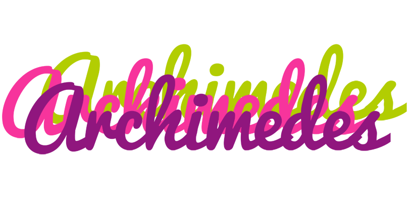 Archimedes flowers logo