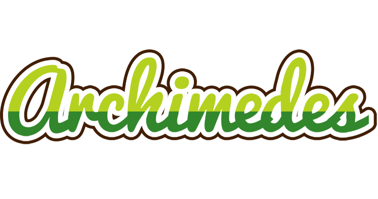 Archimedes golfing logo